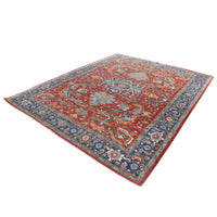 Handmade Heriz Oriental Wool Area Rug 250x303 cm (ID B20010)