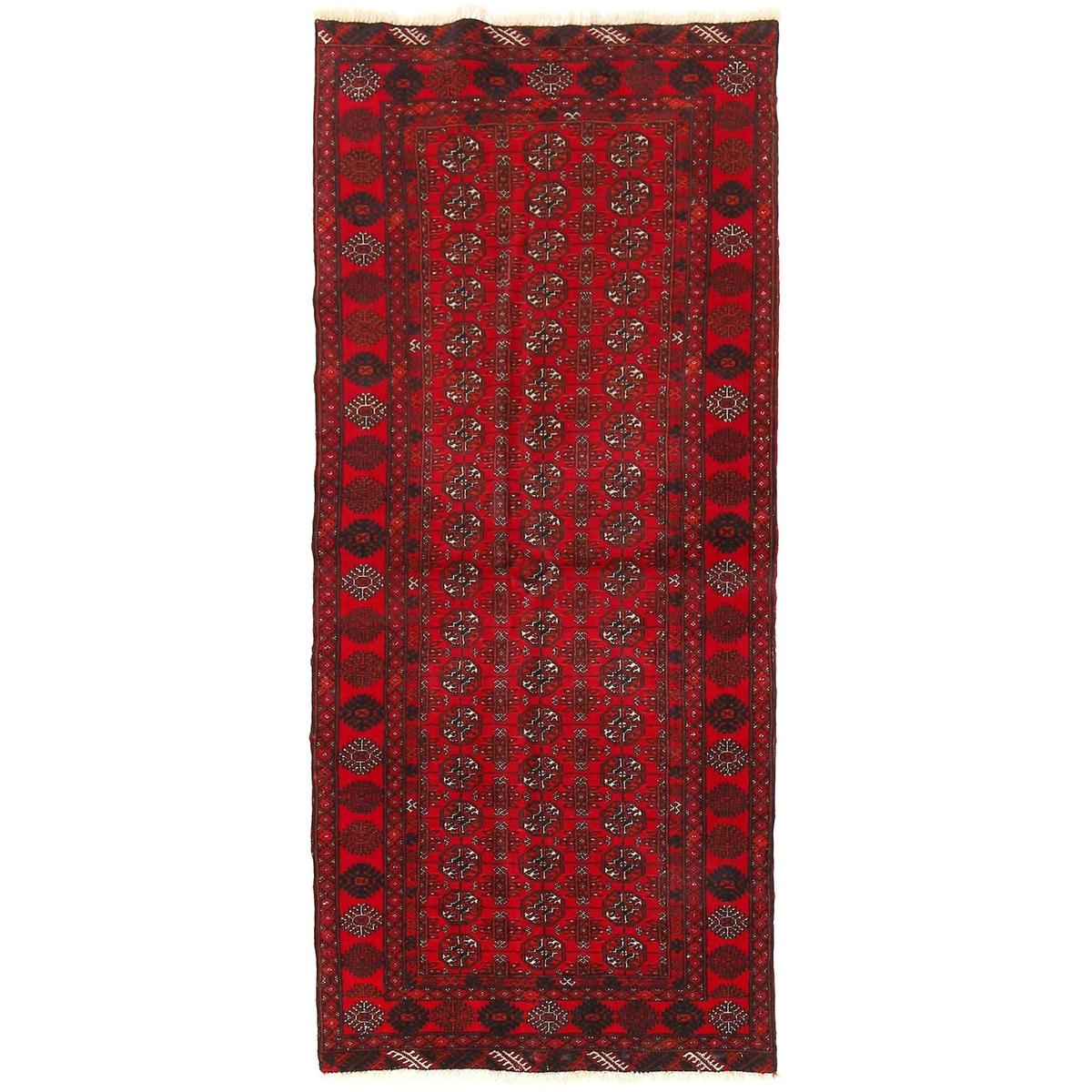 Handmade Bokhara Wool Runner Area Rug 79x185 cm (ID B20416)