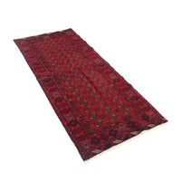 Handmade Bokhara Wool Runner Area Rug 79x185 cm (ID B20416)