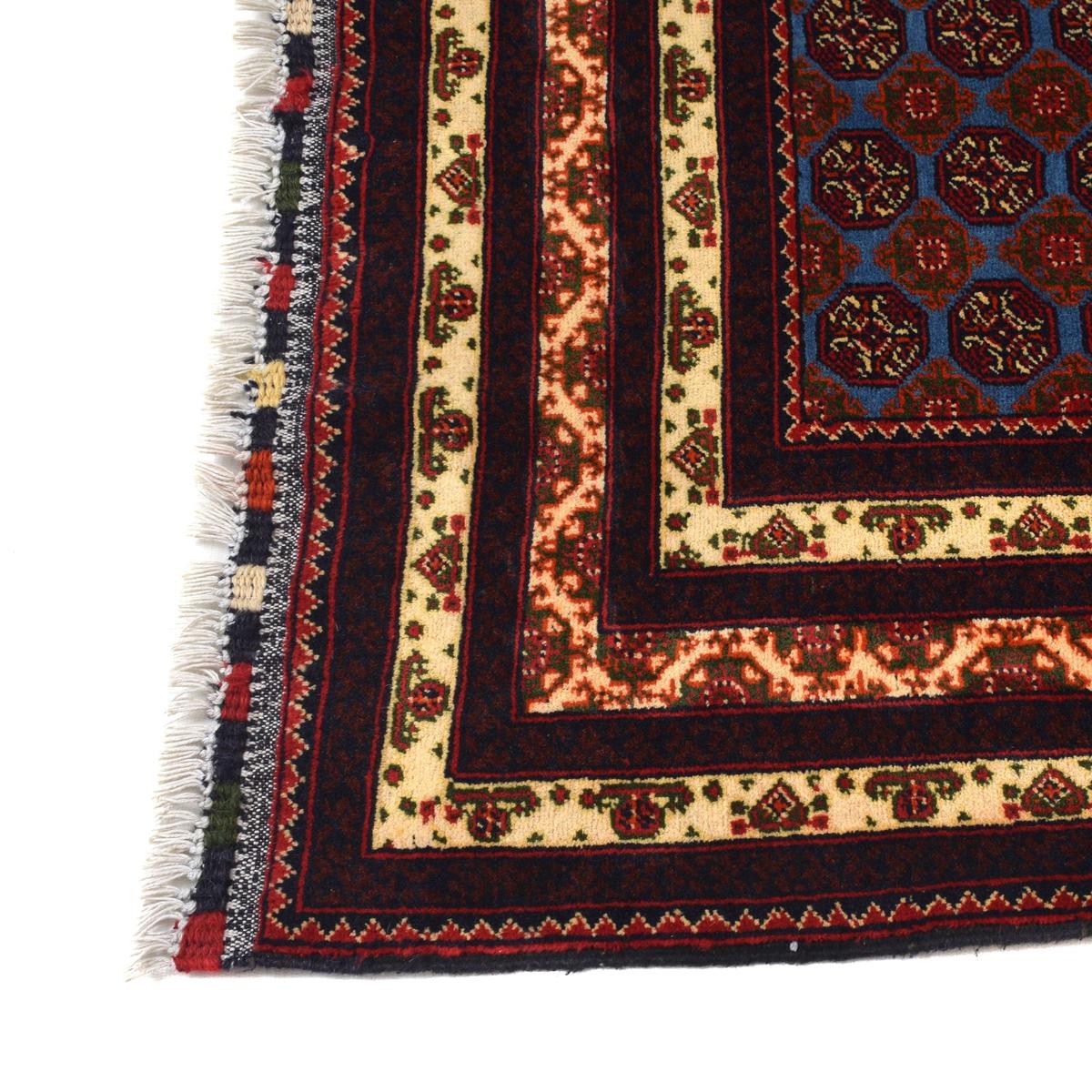 Handmade Wool Khoja Roshnai Rug 37" x 57" (ID B21051)