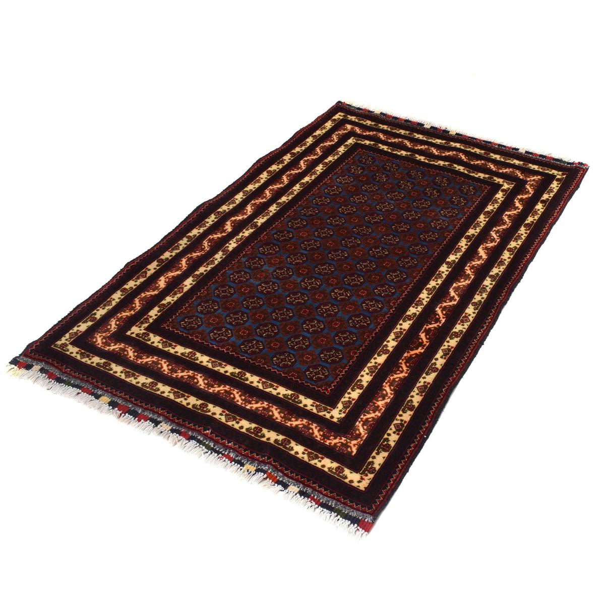 Handmade Wool Khoja Roshnai Rug 37" x 57" (ID B21051)