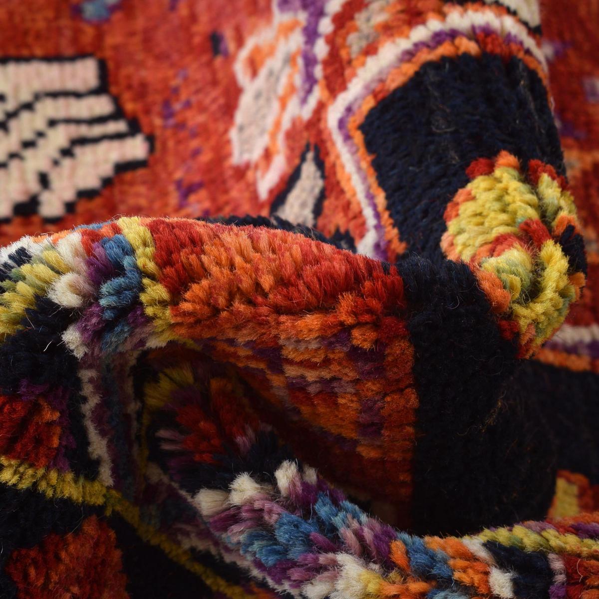 Handmade Wool Area Rug 173 x 243 cm (ID B29776)