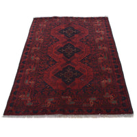 Premium Handmade Khal Mohammadi Wool Area Rug 102x148cm (ID B30054)