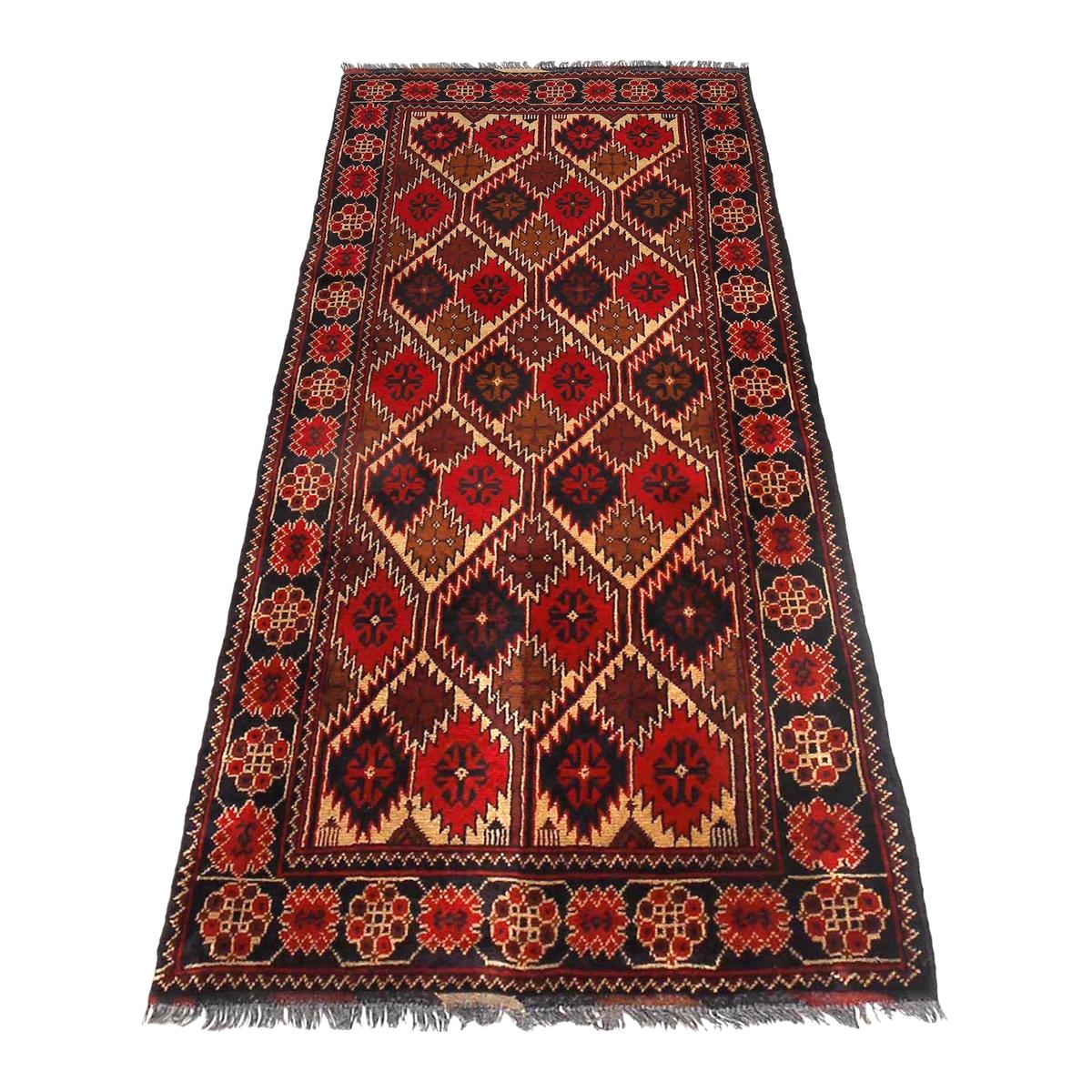 Handmade Wool Khal-Mohammadi Runner 83 x 195 (cm) (ID B30065)