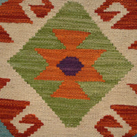 Handmade Vegetable Kelim 4' 11" x 6' 8" (ft) - No. B30591