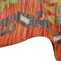 Handmade Vegetable Kelim 6' 7" x 9' 9" (ft) - No. B30592