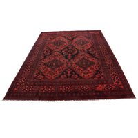 Handmade Khal Mohammadi Wool Area Rug 208x279 cm (ID B30657)
