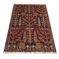 Artisan Tree of Life Carpet 3' 5" x 5' 0" (ft) - No. B31328