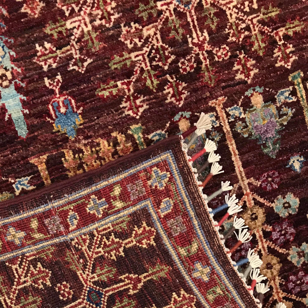 Artisan Tree of Life Carpet 3' 5" x 5' 0" (ft) - No. B31328