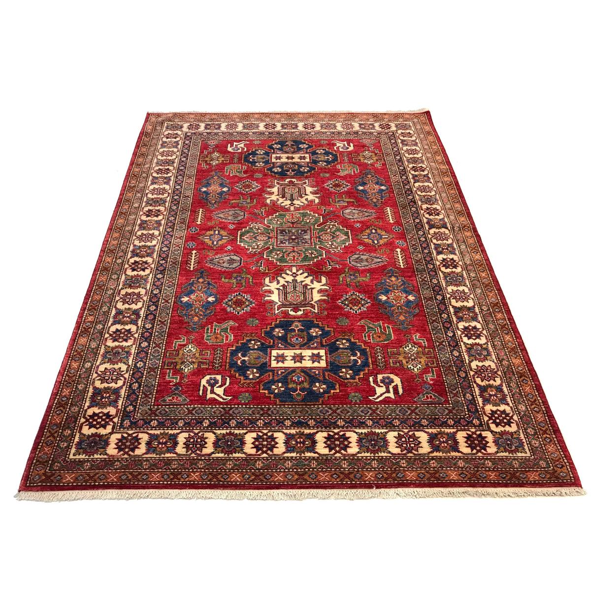 Supreme Kazak Handmade Wool Area Rug 170x235cm (ID B31618)