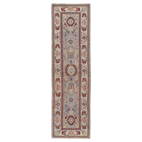 Beige Kazak Handmade Runner 78 x 297 (cm) (ID B33015)