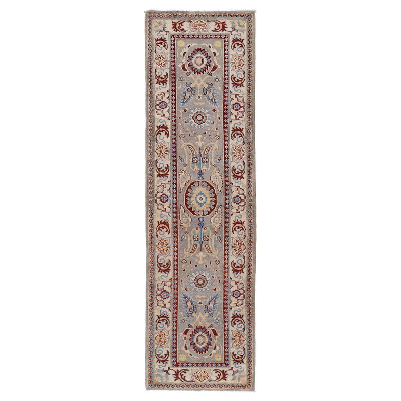 Beige Kazak Handmade Runner 78 x 297 (cm) (ID B33015)