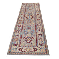 Beige Kazak Handmade Runner 78 x 297 (cm) (ID B33015)
