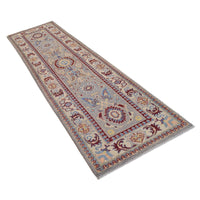 Beige Kazak Handmade Runner 78 x 297 (cm) (ID B33015)