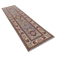 Beige Kazak Handmade Runner 78 x 297 (cm) (ID B33015)