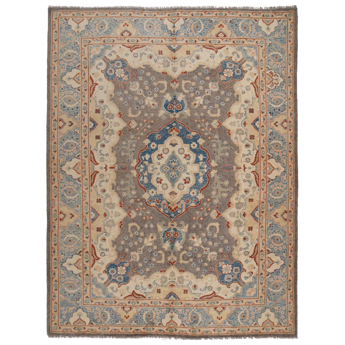 Handmade Heriz Wool Area Rug 8'6" x 10'9" (ID B33052)