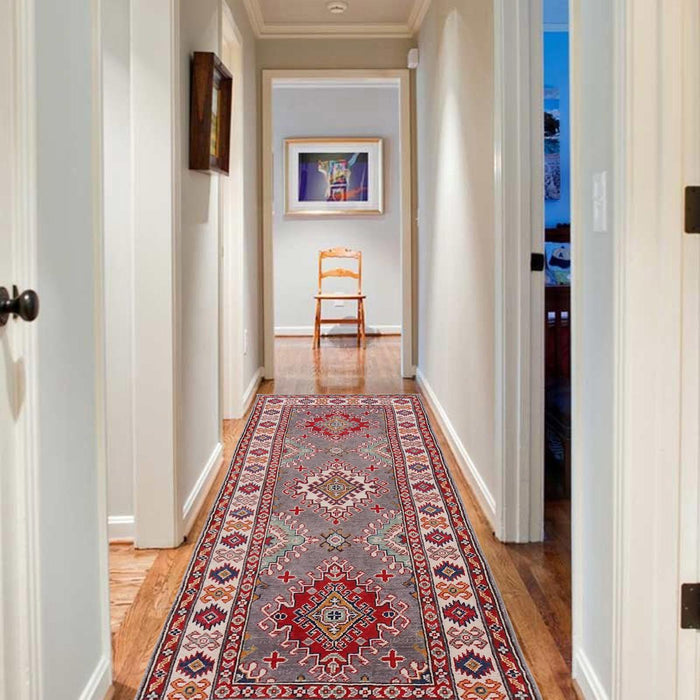 Handmade Kazak Runner Rug (ID B33076) 80x197cm