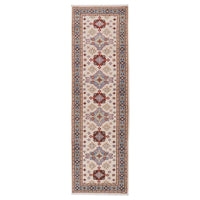 Beige Kazak Runner 82x291 cm (ID B33082) Handmade Wool Rug