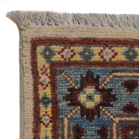 Beige Kazak Runner 82x291 cm (ID B33082) Handmade Wool Rug