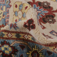 Beige Kazak Runner 82x291 cm (ID B33082) Handmade Wool Rug