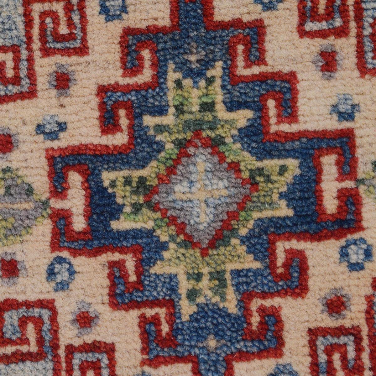 Blue Kazak Handmade Wool Runner 82x284 cm (ID B33090)
