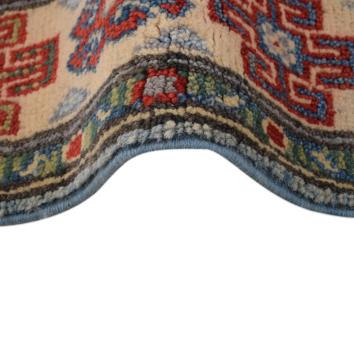 Blue Kazak Handmade Wool Runner 82x284 cm (ID B33090)