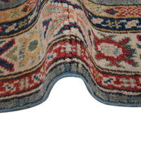 Handmade Kazak Wool Runner Area Rug 33x112 in (ID B33091)
