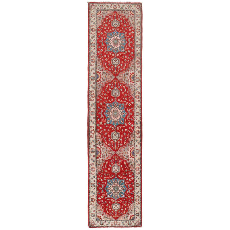 Handmade Kazak Wool Runner 76 x 333 (cm) (ID B33094)