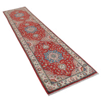 Handmade Kazak Wool Runner 76 x 333 (cm) (ID B33094)
