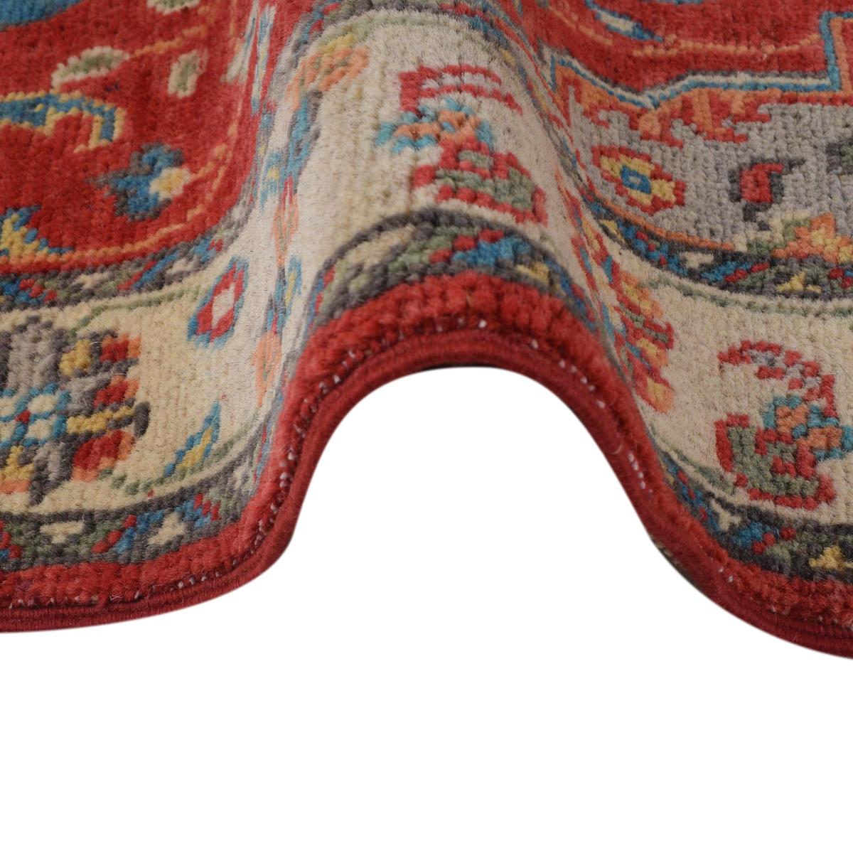 Handmade Kazak Wool Runner 76 x 333 (cm) (ID B33094)