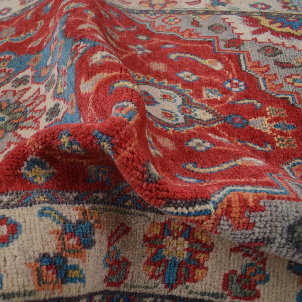 Handmade Kazak Wool Runner 76 x 333 (cm) (ID B33094)