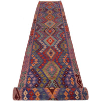 Vegetable Kilim Runner 2' 10" x 22' 4" (ft) - No. B34152