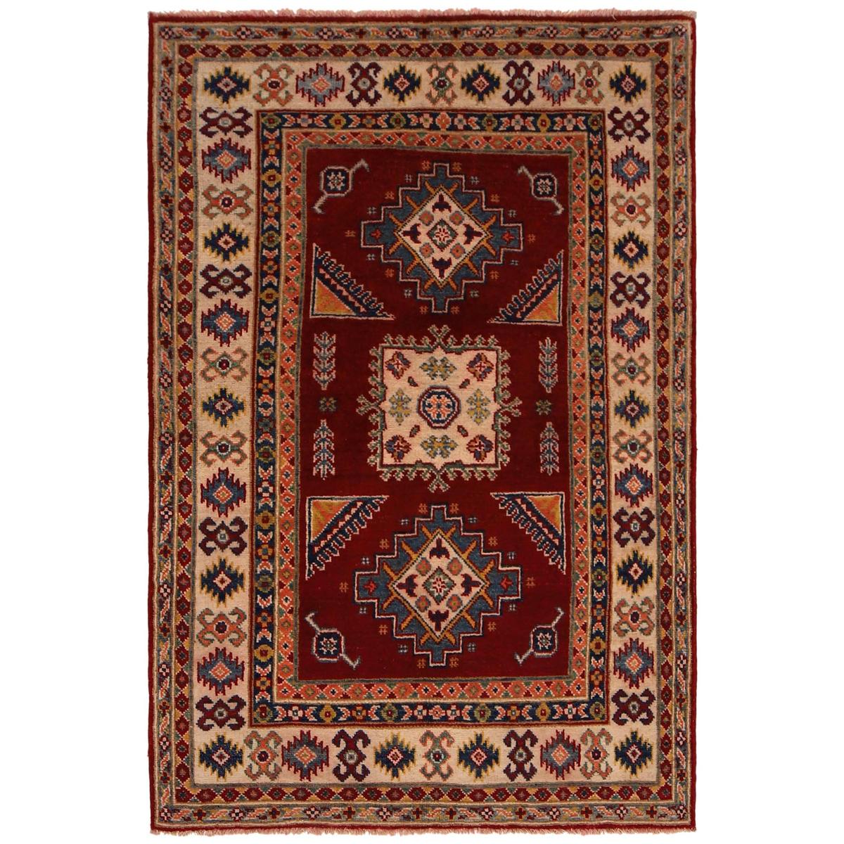 Handmade Kazak Wool Rug 102 x 152 (cm) (ID B34661)