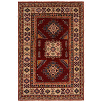 Handmade Kazak Wool Rug 102 x 152 (cm) (ID B34661)