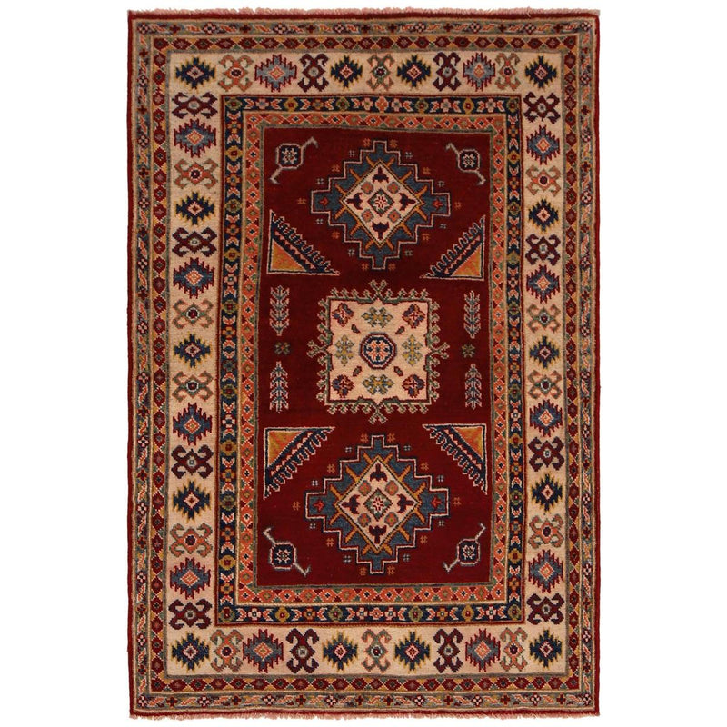 Handmade Kazak Wool Rug 102 x 152 (cm) (ID B34661)