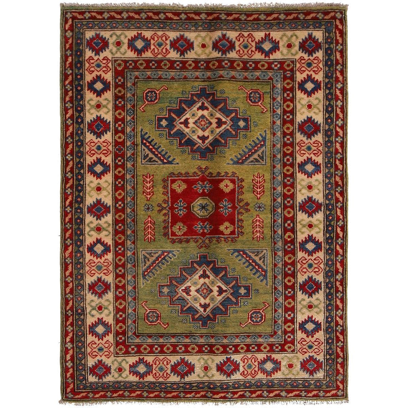 Handmade Kazak Wool Rug 103 x 143 cm (ID B34667)