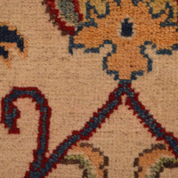 Ivory Kazak Handmade Wool Area Rug 31.5x48.4in (ID B34671)