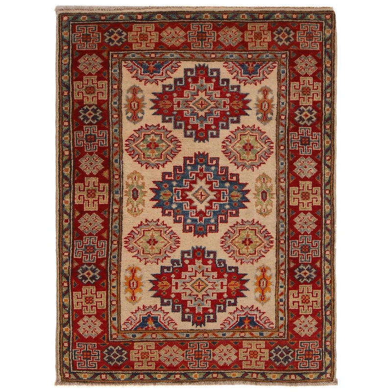 Handmade Wool Kazak Oriental Rug 82x116cm (ID B34680)