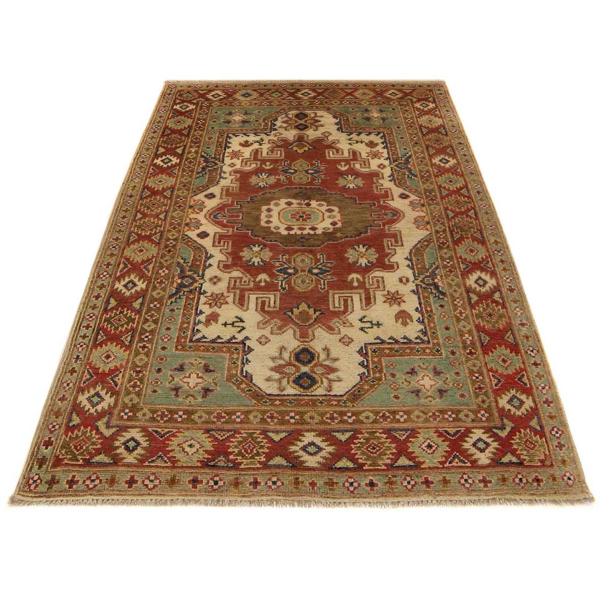 Handmade Heriz Oriental Wool Area Rug, Premium Handwoven (ID B34683)