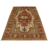 Handmade Heriz Oriental Wool Area Rug, Premium Handwoven (ID B34683)