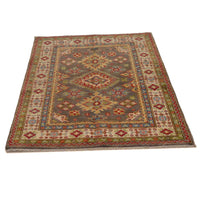 Handmade Kazak Wool Area Rug 100x146 cm (ID B34688)
