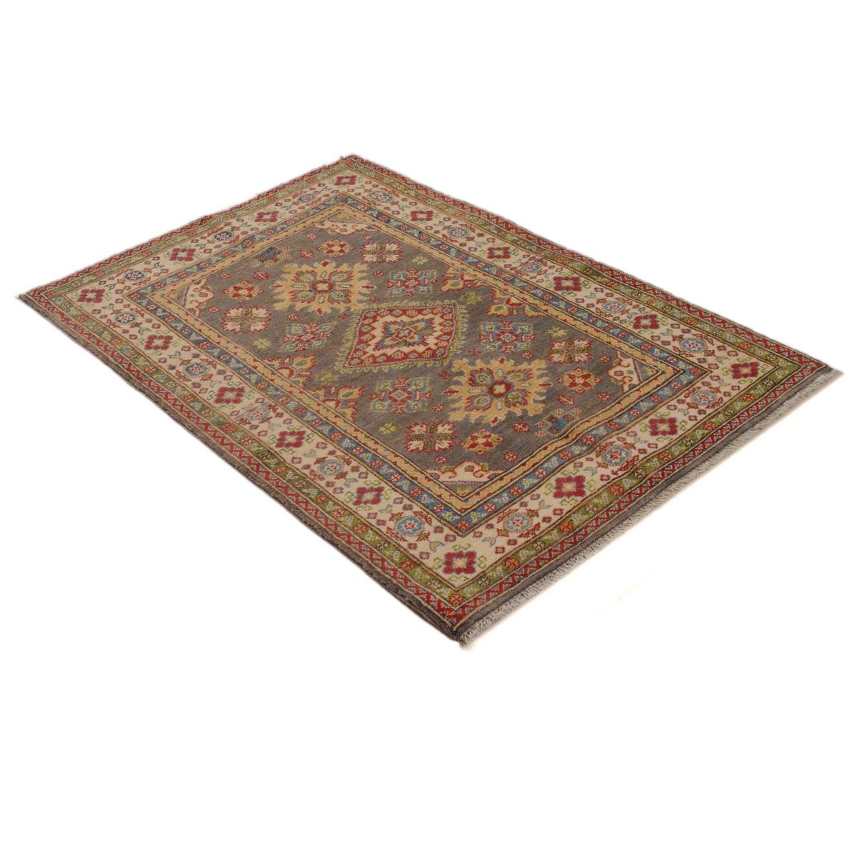 Handmade Kazak Wool Area Rug 100x146 cm (ID B34688)