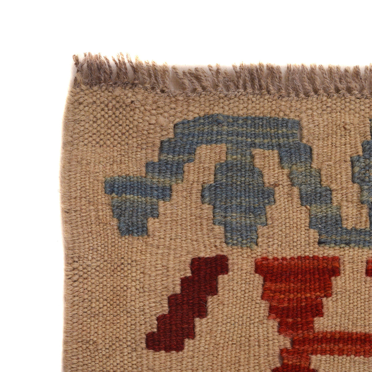 Handmade Vegetable Kilim 5' 0 x 6' 6 (ft) - No. B34720