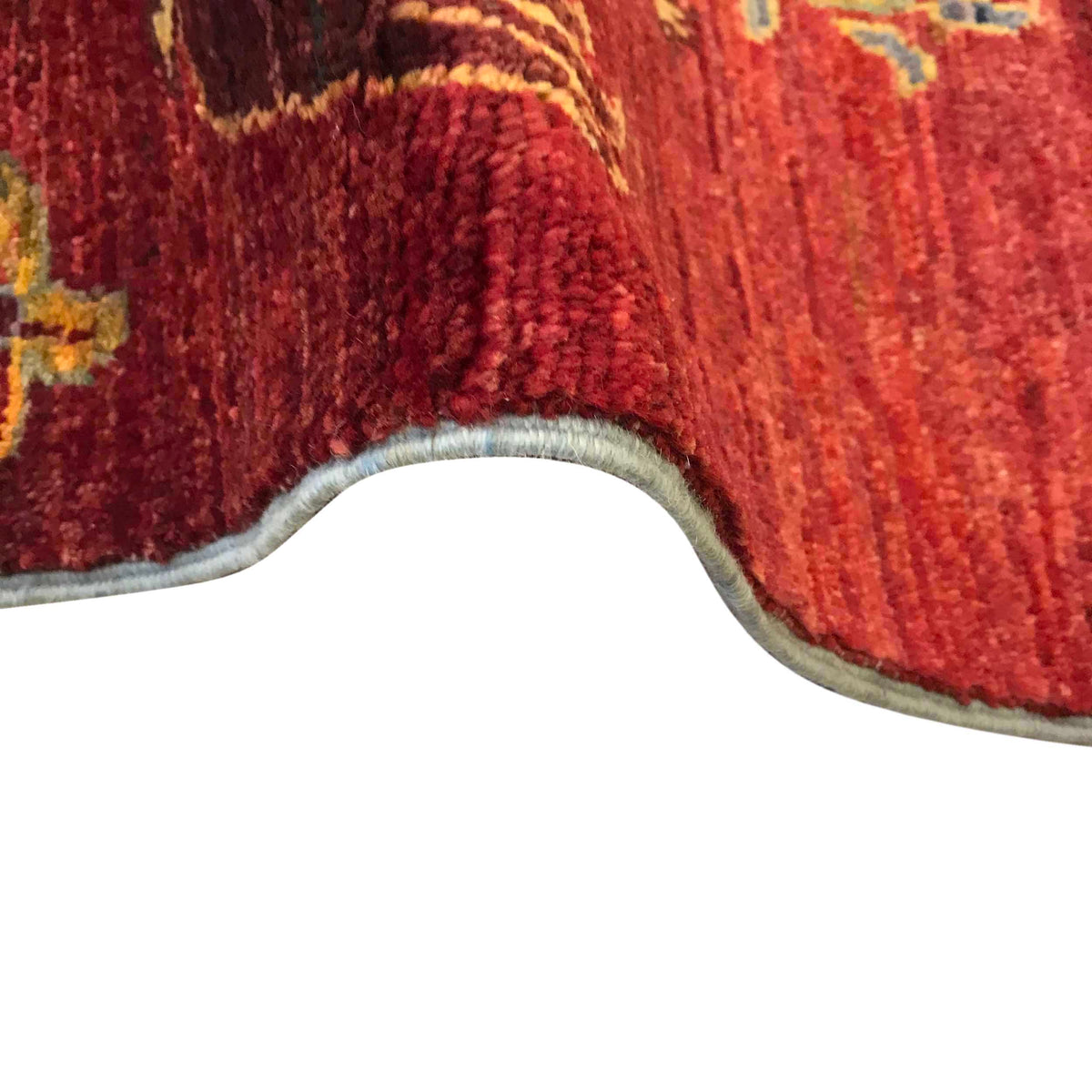 Handmade Tree of Life Rug 6' 8" x 9' 6" (ft) - No. B35794