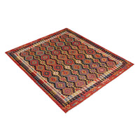 Handmade Vegetable Kilim 8' 5 x 11' 7 (ft) - No. B35924