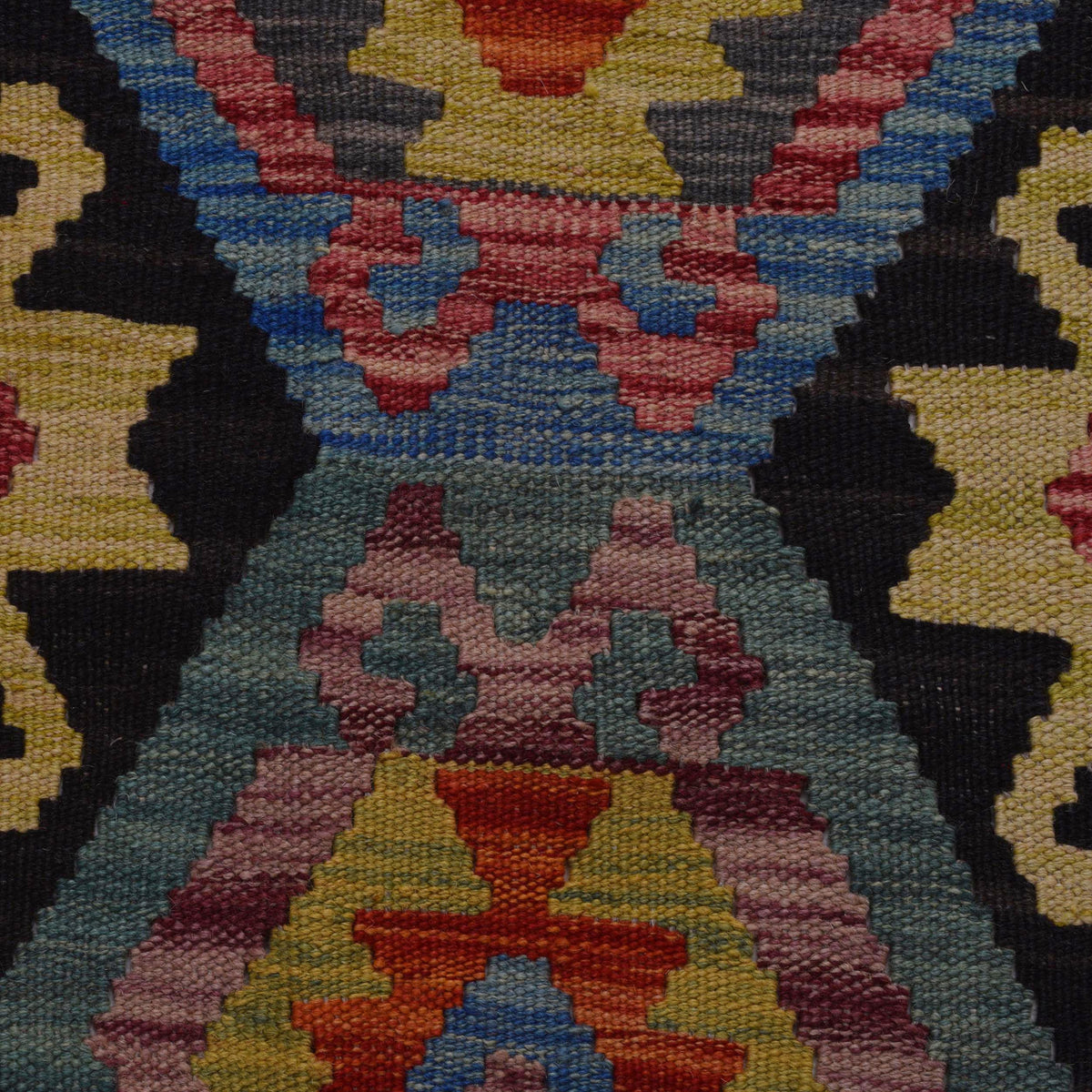 Handmade Vegetable Kilim 8' 5 x 11' 7 (ft) - No. B35924