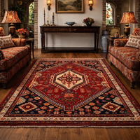 Handmade Shirazi Wool Area Rug 150 x 199 cm (ID B29773)