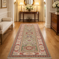 Handmade Kazak Wool Runner Area Rug 78x292cm (ID B33014)