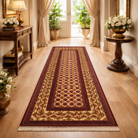 Handmade Wool Runner Rug 150 x 196 cm (ID 6198)