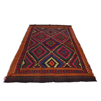 Handmade Suzani Kilim 5' 4" x 8' 11" (ft) - No. G19746